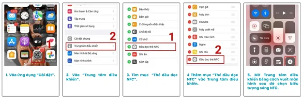 Cách bật NFC trên iPhone 8 Plus trở xuống